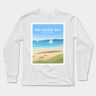 Red Wharf Bay - Anglesey, North Wales Long Sleeve T-Shirt